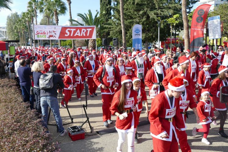 1st Limassol Santa's Race